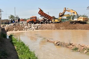 همکاری نفت‌خیز جنوب با جهاد کشاورزی برای تخلیه آب زمین‌های زراعی