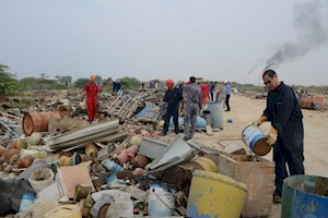 گام بلند منطقه لاوان در پاکسازی محیط از ضایعات صنعتی و غیرصنعتی