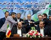 عکس/امضای توافقنامه همکاری ارائه دانش فنی واحد تولید پلی‌اتیلن سنگین