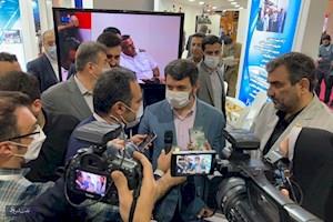 وزیر کار، تعاون و رفاه اجتماعی از نمایشگاه نفت بازدید کرد