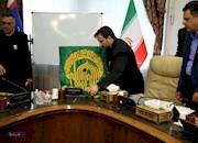   حضور کاروان خورشید به همراه پرچم رضوی در شورای معاونان وزارت نفت