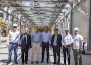   بازدید مدیـر عامل انرژی سپهر و مدیـر طرح‌های شرکت ملی صنایع پتروشیمی ایـران از پتروشیمی سبلان