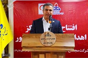 نخستین مرکز اهدا خون و پلاسما صنعت کشور در مجتمع گاز پارس جنوبی افتتاح شد